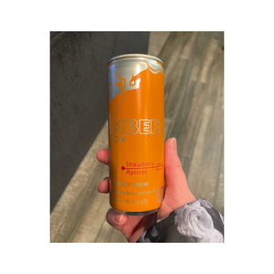 Boisson énergisante Red Bull Abricot Edition Formule sans sucre pour le travail, l'étude des sports avec boost rapide de carbonate dans un emballage en bouteille - Product Image 4