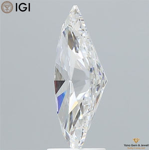 Brillante 3,00 Ct Lab Grown Marquise Cut CVD Diamond D Color VS1 Clarity 14,50 MM IGI Certificado para hacer una pulsera única - Product Image 6