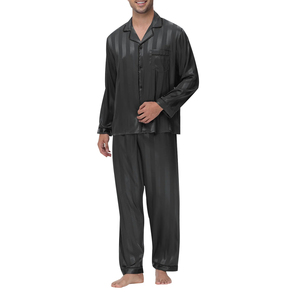 Vêtements de nuit élégants grande taille pour hommes Vêtements de nuit légers et respirants pour l'été et la détente à l'intérieur pour les hommes - Product Image 5