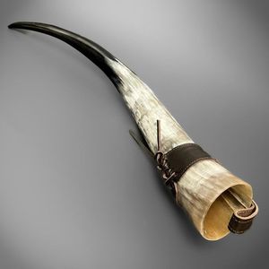 Taza de cuerno de búfalo Natural hecha a mano, copa de cuerno para beber de estilo vikingo ecológico para cerveza Ale, vino de hidromiel, estilo nórdico Medieval - Product Image 3