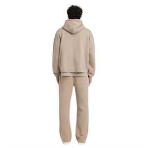 Streetwear de logo imprimé en détresse ensemble de jogging deux pièces vintage surdimensionné vierge survêtement lavé à l'acide hommes et femmes - Product Image 6