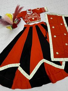 Nouvelle tenue traditionnelle indienne de designer pour Navratri, Lehenga Choli, dernier modèle de Chaniya Choli Gujarati, Lengha Direct Surat - Product Image 3