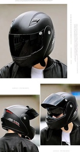 Para cascos de motocicleta de cara completa LED especializados para hombres y mujeres Universal para todas las estaciones para montar en el comercio exterior - Product Image 6
