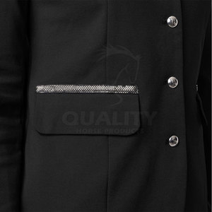 เสื้อโค้ทสำหรับโชว์ขี่ม้าเสื้อคลุมขี่ม้าแบบปรับแต่งได้ตามต้องการ - Product Image 6