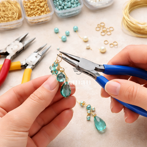 Alicates de punta de cadena de 5 pulgadas de alta calidad, de acero inoxidable, tamaño personalizable, herramienta de mandíbula lisa de precisión para envolver alambres y proyectos de bricolaje. - Product Image 6