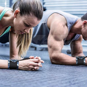 สายรัดข้อมือนีโอพรีนสำหรับออกกำลังกายโลโก้ตามสั่ง - Product Image 3