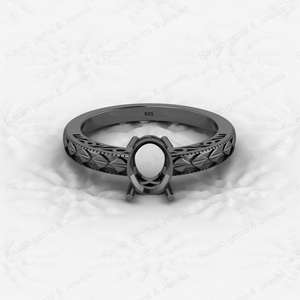 High Quality 925 Silver 6x8mm Oval Shape Bezel Setting Resin Ashes Jewelry Findings Components Keepsake Jewelry - Product Image 4