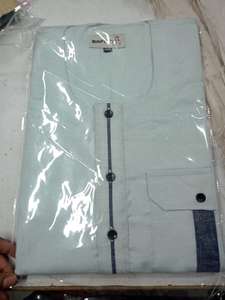 Ensemble d'hiver unisexe en coton 100% tissé respirant teint en pièce, col en V, modèle Sudani Allalah - Product Image 2