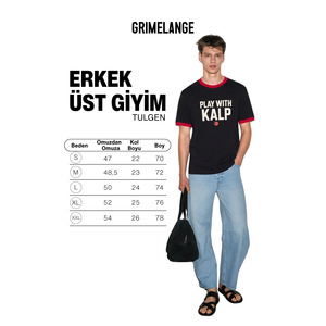 T-shirt imprimé spécial Coupe du Monde GRIMELANGE TULGEN pour homme, 100% coton biologique, col contrasté - Product Image 5