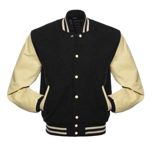 Custom Vintage Varsity Bomber <b>Jacket</b> for <b>Men</b> Stand Collar Print Embroidered <b>Letters</b> Design Your Own Logo Winter Wear Reversible - Product Image 1