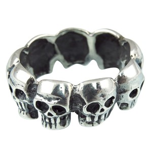 Marvelous <b>Skull</b> Shape Plain Silver 925 Sterling Silver Rings, Handmade Silver Jewelry - Product Image 3