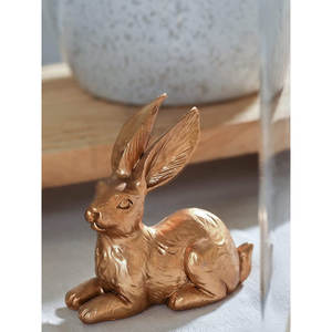 New Arrival Rabbit Ornaments Handcrafted <b>Gold</b> Plated Metal <b>Sculpture</b> for Home Hotel Table Decor for Birthday Gifts at Wholesale - Product Image 4