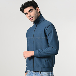 Nardon Apparel-Chaqueta de forro polar de microfibra para hombre de alta calidad, chaqueta de invierno pesada con cremallera completa personalizada - Product Image 1