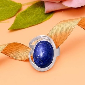 Handmade <b>Ring</b> Fashion Luxurious <b>Lapis</b> <b>Lazuli</b> Solid 925 Sterling Silver Natural Gemstone Jewelry Sterling Silver 925 Stamped <b>Ring</b> - Product Image 4