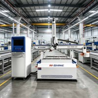 Máquina CNC Router ATC de 4 Ejes MS90 1325 para Grabado y Corte de Madera y Espuma, Fabricación de Muebles, Máquina CNC para Tallado de Madera