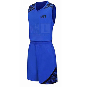 Color personalizado nuevo estilo 100% poliéster hecho uniforme de baloncesto de la mejor calidad - Product Image 1
