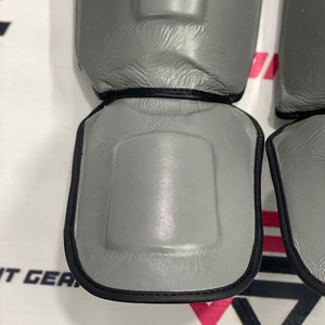 Espinilleras Profesionales de Primera Calidad para Kickboxing, Boxeo y Muay Thai, de Cuero Vacuno Genuino, para Entrenamiento de MMA, Protección - Product Image 6
