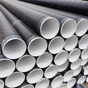 Tuyau en acier au carbone revêtu 3PE API 5L X52 X60 X70 3LPE, anti-corrosion, spiralé/sans soudure, pour pipeline pétrole, gaz et eau - Product Image 2