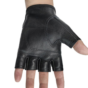 ถุงมือออกกำลังกายโพลีเอสเตอร์ระบายอากาศได้ดีทนทานถุงมือยิมฟิตเนสสำหรับยกน้ำหนักกลางแจ้ง - Product Image 5
