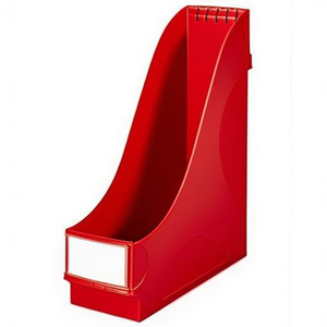 Bandeja de Archivo Vertical de Poliestireno Roja para DIN A4 9.5 X 32 X 29 Cm - Product Image 2