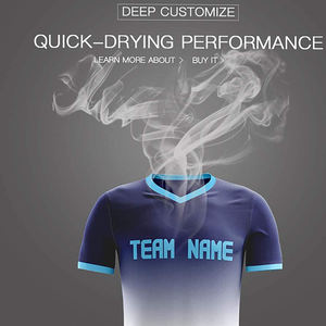 Uniforme de football pour hommes à sublimation personnalisée Nouveau design Maillot de football d'entraînement pour garçons avec nom d'équipe «Survêtement» - Product Image 5