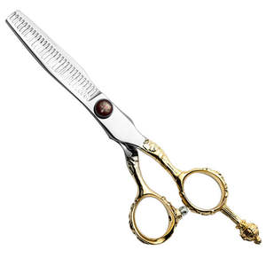 Vente chaude main gauche cisailles ciseaux précision japonais professionnel 440C acier Double barbier coupe pour cheveux ciseaux - Product Image 2