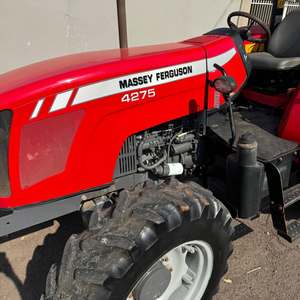 Used High Quality Massey Ferguson 4275 Red 4WD Wheel Tractor 42HP Gear Drive for Engine 3-Year Warranty Farm Best Selling - Product Image 6