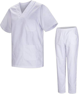 Gommage infirmière gommage infirmière uniforme ensemble toile tissu gommage vêtements haute qualité hommes uniformes hospitaliers ensembles - Product Image 2