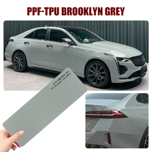 Rollo de Película Automotriz PPF TPU <span class=keywords><strong>Brooklyn</strong></span> Grey al por Mayor, 1.52*15m, Película de Alta Calidad que Cambia de Color para Carrocerías de Automóviles - Product Image 1