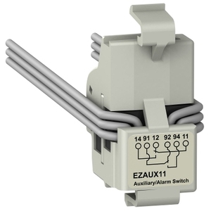 Interruttore di Allarme Ausiliario SCHNEIDER ELECTRIC EZAUX11 per AL AX EasyPact EZC 100 EasyPact CVS 100BS, Interruttori Automatici a 2 Punti Comuni - Product Image 1