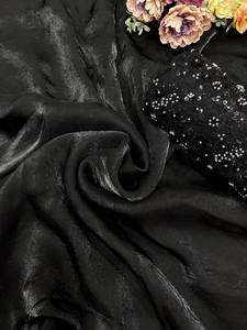 Saree en tissu de soie de qualité supérieure élégant de créateur exclusif de boutique indienne avec chemisier élégant dernier sari ethnique à la mode ethnique - Product Image 2