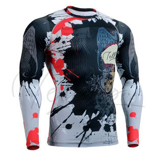 Camiseta de Manga Larga para Hombre, Protección Solar, Ligera, Compresión, Secado Rápido, Spandex/Poliéster, Ropa Deportiva Activa, Tellus - Product Image 5