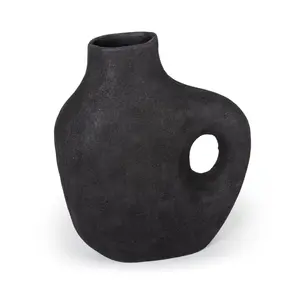 Bol à casserole en fer martelé tendance, écologique, style côtier, couvercle, cuisine moderne, vase à fleurs, pot, tables de Noël, grossiste - Product Image 1