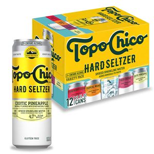 Eau gazeuse au citron vert, eau minérale naturelle Topo Chico, 355 ml, lot de 6 - Product Image 1