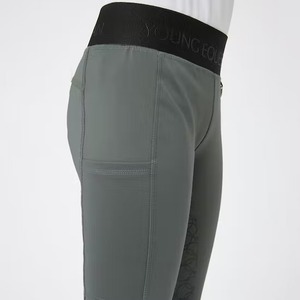 Ligero niños ropa ecuestre equitación silicona agarre medias Leggings precio al por mayor con moq más bajo - Product Image 2
