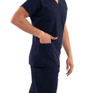 La mejor calidad, cómodos trajes médicos de hospital para médicos y enfermeras, uniformes de tela de punto - Product Image 5