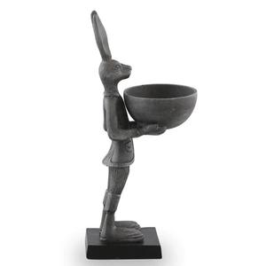 Bol à lapin en métal Bol de stockage en aluminium fini or antique Bol de service à sauce et à rattrapage au prix de gros - Product Image 4