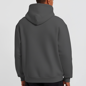 Sudadera con Capucha para Hombre, Personalizada con Logotipo Bordado, Digital, de Felpa Gruesa, Ecológica, Transpirable, Negra, Informal, para Invierno - Product Image 5