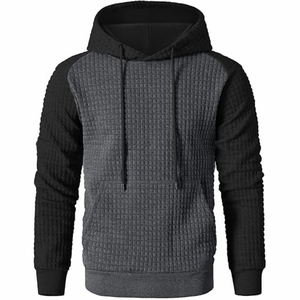 Sweats à capuche surdimensionnés de haute qualité pour hommes 320 Gsm 100% coton Logo personnalisé pour tissu tissé en polyester/coton à impression bouffante - Product Image 2