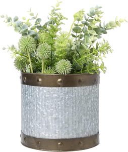 Jardinière extérieure décorative de meilleure qualité en métal fabriquée manuellement en Inde Fournisseur en gros pour application dans le jardin - Product Image 2