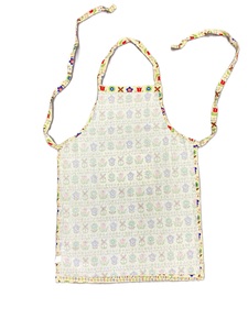 ผ้ากันเปื้อนแขนกุดผ้าลินินพิมพ์ลายปรับแต่งได้โลโก้หลายขนาดและสไตล์สำหรับใช้ในบ้านผลิตจากอินเดีย - Product Image 3