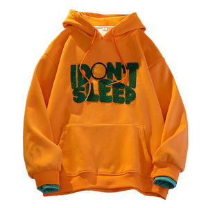 Fabricante de Pakistán, Sudaderas de Invierno con Bordado Chenille al por Mayor, Sudaderas de Algodón para Hombre, Mezcla de Algodón 100%, Felpa de 300g, Transpirable, Logotipo Personalizado - Product Image 3