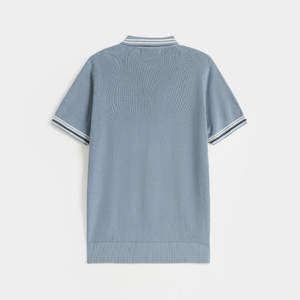 100% coton personnalisé broderie Logo hommes polos tenue décontracté haute qualité respirant polos - Product Image 5