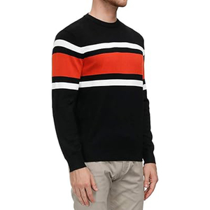 Ventes directes d'usine Cardigan pour hommes de haute qualité chaud solide avant Logo 100% coton polaire tricoté pull automne hiver - Product Image 3