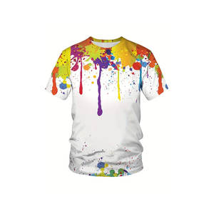 Camisetas Sublimadas para Hombre, Diseño Nuevo, Ropa Casual de Verano, Venta al Por Mayor - Product Image 1