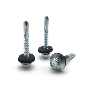 Thép không gỉ 410 Hex đầu xây dựng lợp <span class=keywords><strong>Tek</strong></span> Vít tự khoan vít với ngoại quan EPDM vòng đệm cao su - Product Image 2