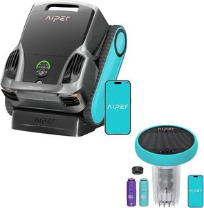 Limpiador Robótico de Piscinas Scuba S1 Pro, Limpieza de Paredes y Línea de Agua, Doble Filtración, Batería de Larga Duración (180 Minutos), Superventas - Product Image 4