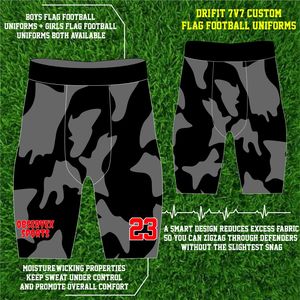 Camisetas Personalizadas de Flag Football 7v7 para Adultos |   Camisetas Uniformes sin Mangas Sublimadas Transpirables de Secado Rápido y Antibacterianas - Product Image 4
