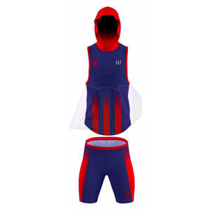 Ensemble de maillot et short de compression 7v7 tendance, 100% polyester, respirant, séchage rapide, coutures renforcées, personnalisable - Product Image 2