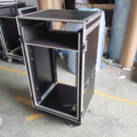 Flight Case Rack Workstation DJ 16U avec Tables Latérales